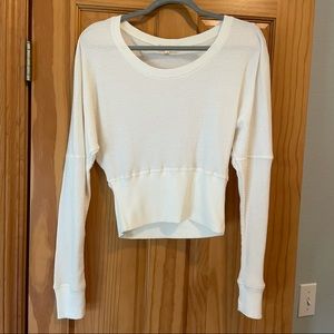 Urban Outfitters White Waffle Long Sleeve. Perfect Condition.